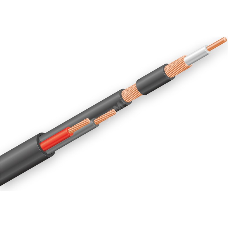 Кабель РК-75+2х0,75(КВК-П 2х0,75) уличный,