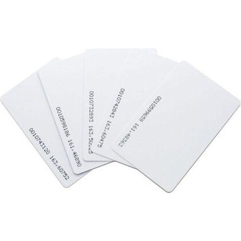 Карта идентификации , PW-06,тонкая 0,8мм для печат,